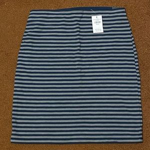 Never worn striped pencil skirt